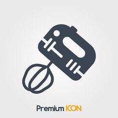 Hand Mixer Icon