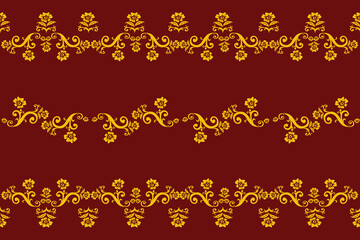 thai pattern. seamless ,Traditional ethnic,thai pattern, fabric pattern for textiles,rugs, wallpaper, clothing, sarong, batik,wrap,embroidery,print, background,cover, illustration