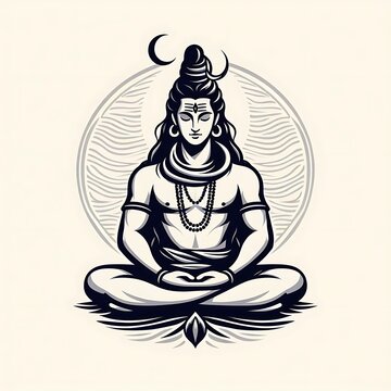 recommend clip art: lord shiv jee illustration