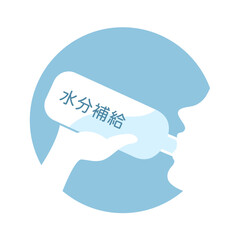 熱中症予防のアイコン