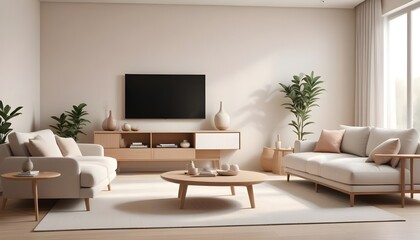 white and gold theme modern interior