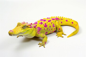 Obraz premium lizard on white