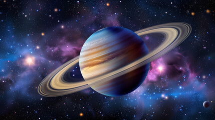 alien planet and space