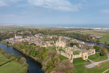 Obraz premium Warkworth Castle