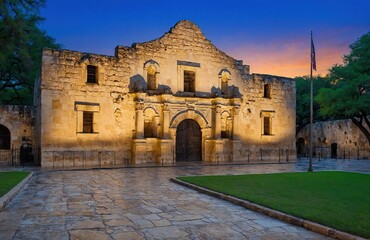 Fototapeta premium San Antonio, Texas's The Alamo