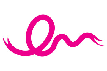Obraz premium Breast cancer awareness month ribbon