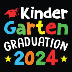 Kindergarten Graduation 2024 back to school shirt 100 days of school shirt