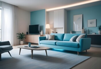 white and gold theme modern interior