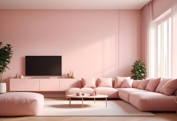 white and gold theme modern interior