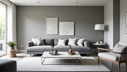 white and gold theme modern interior