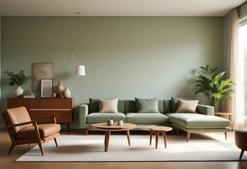 Fototapeta premium white and gold theme modern interior