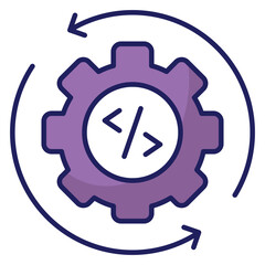 Obraz premium Perfect design icon of setting update