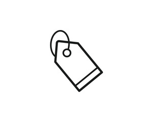 Branding tag icon vector symbol design illustration isolated