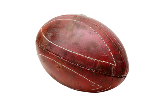 Classic Rugby Ball on Grass