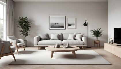 white and gold theme modern interior