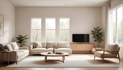 white and gold theme modern interior