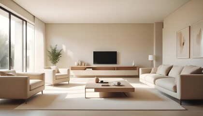 white and gold theme modern interior