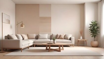 white and gold theme modern interior