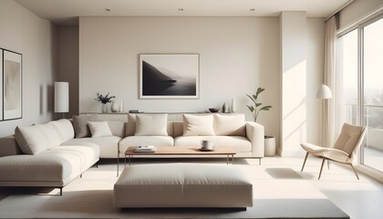 white and gold theme modern interior