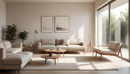 white and gold theme modern interior