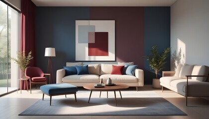 white and gold theme modern interior