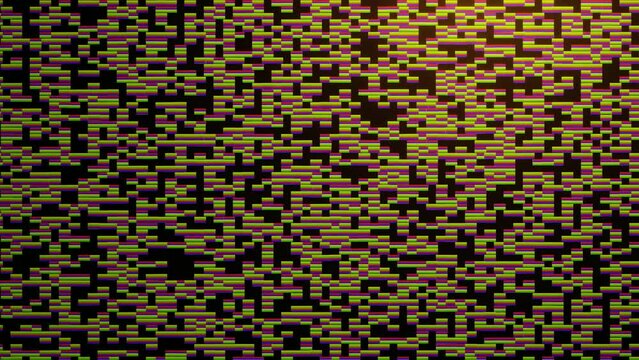 Abstract background with squares mosaic and labyrinth