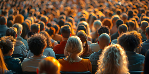 crowd of people in a concert