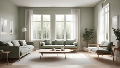 Fototapeta premium white and gold theme modern interior