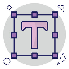      Modern style icon of transformation tool 