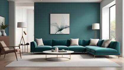 white and gold theme modern interior