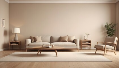 white and gold theme modern interior