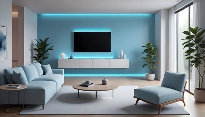 white and gold theme modern interior