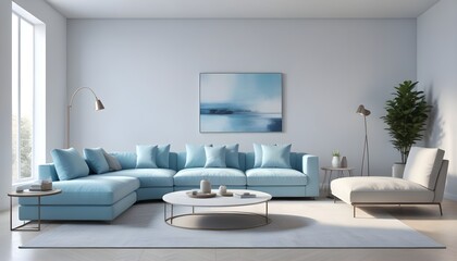 white and gold theme modern interior