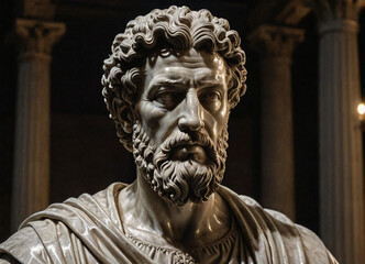 Marcus Aurelius. The Roman Emperor’s Legacy in Art, Culture, and Philosophy. Generative AI