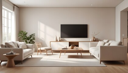 white and gold theme modern interior