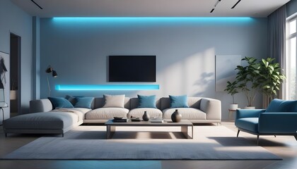 white and gold theme modern interior