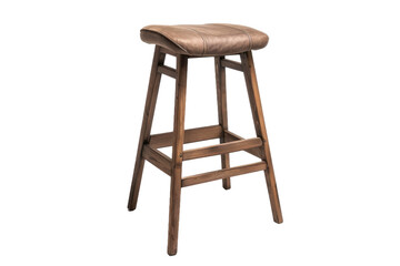 Contemporary Bar Stool Design Isolated on white background