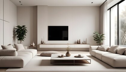 white and gold theme modern interior