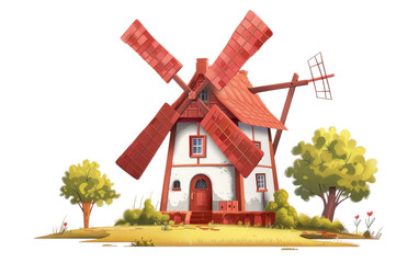 Animated Windmill Wonderland