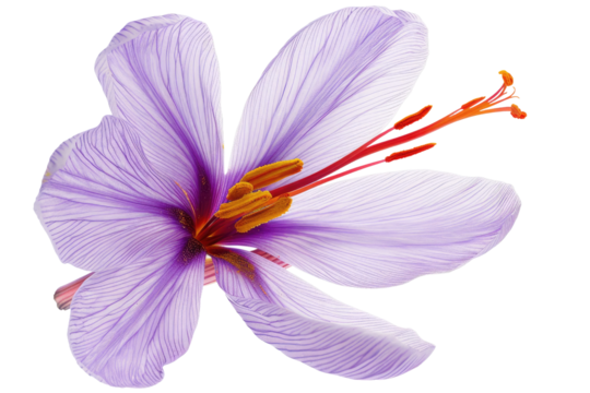 Golden Bloom: A Saffron Flower