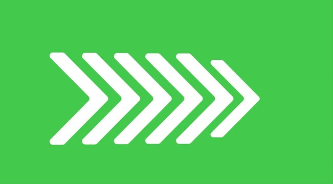 Arrow pointing direction 