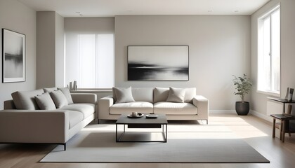 white and gold theme modern interior