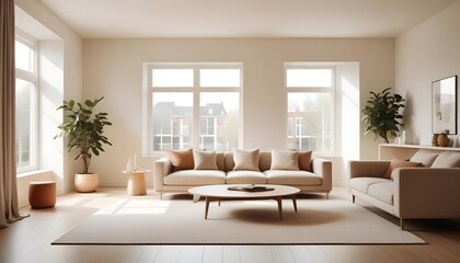 white and gold theme modern interior