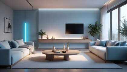 white and gold theme modern interior