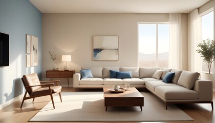 white and gold theme modern interior