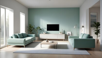 white and gold theme modern interior