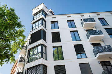 Modernes Neubauhaus in Deutschland