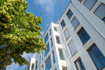 Modernes Neubauhaus in Deutschland