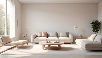 white and gold theme modern interior