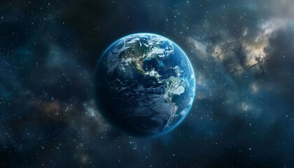 Image of the planet and life on it in the future
